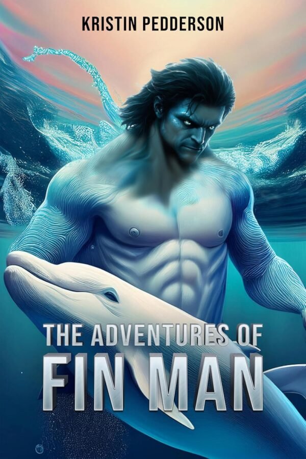 Adventures Of Fin Man, Book Cover, Kristin Pedderson